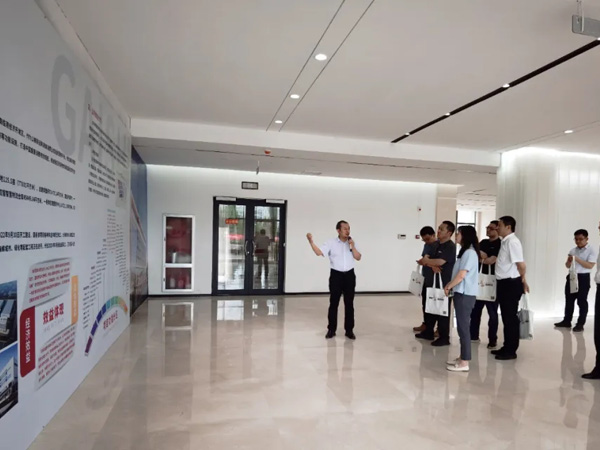 财政部、、交通运输部评价组调研山东百乐博blb智慧供给链枢纽项目