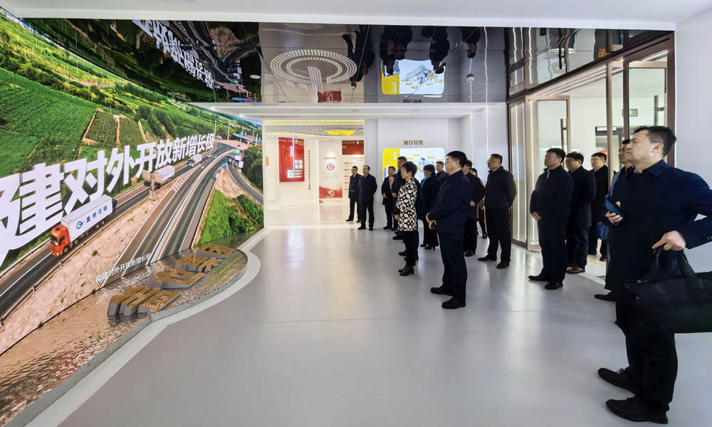 绥化市调查团到我市调查学习商贸服务型国度物流枢纽建设有关工作